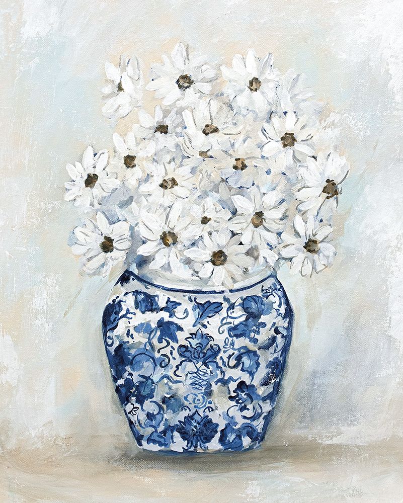 Chinoiserie Floral art print by Mackenzie Kissell for $57.95 CAD