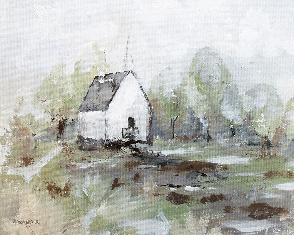Chapel in the Grove art print by Mackenzie Kissell for $57.95 CAD