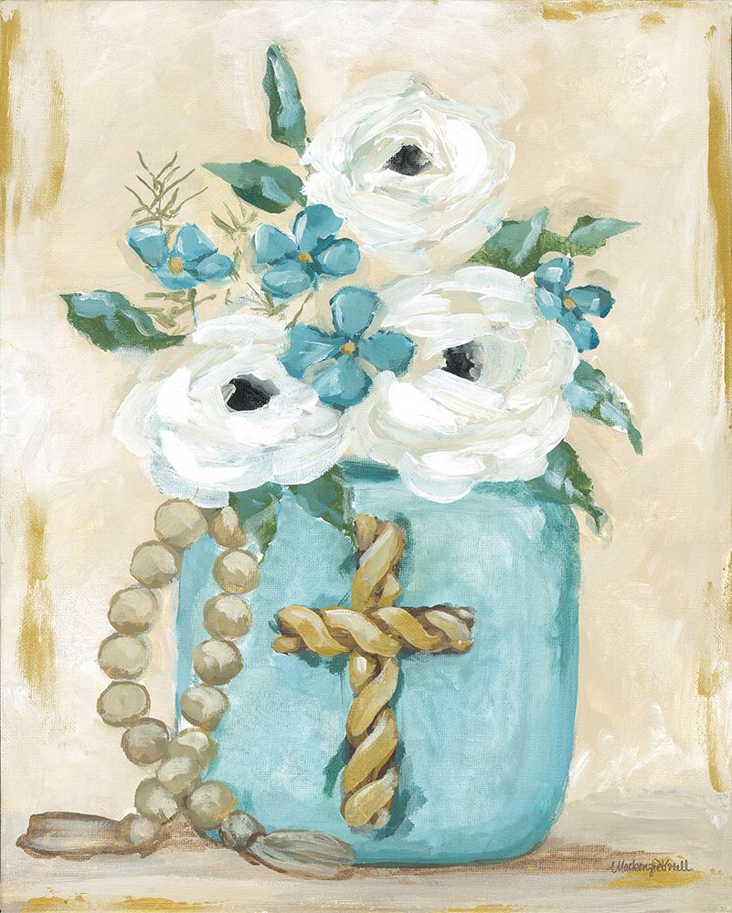 Heavenly Bouquet art print by Mackenzie Kissell for $57.95 CAD