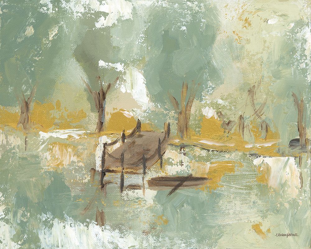 The Dock art print by Mackenzie Kissell for $57.95 CAD