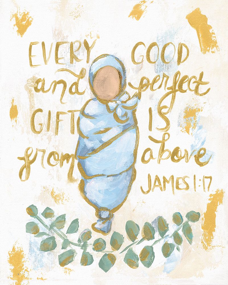Every Good and Perfect Gift - Boy art print by Mackenzie Kissell for $57.95 CAD