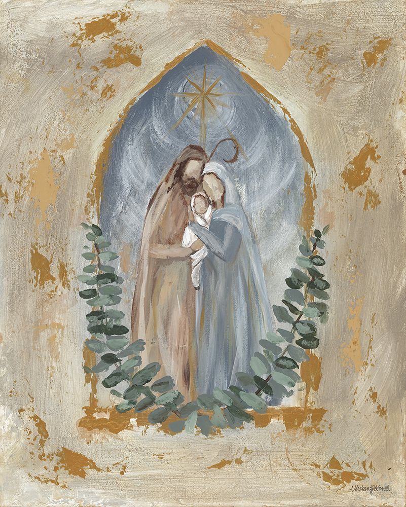 Holy Family art print by Mackenzie Kissell for $57.95 CAD