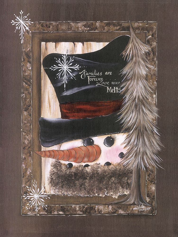 Love Never Melts art print by Michele Musser for $57.95 CAD