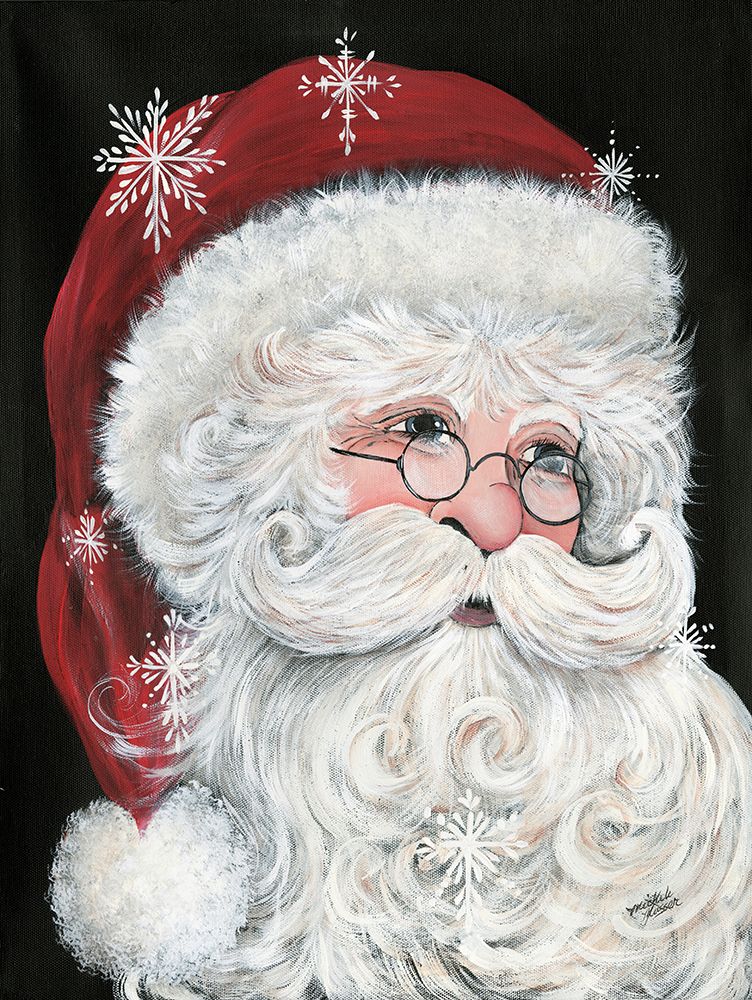Old Tyme Santa art print by Michele Musser for $57.95 CAD