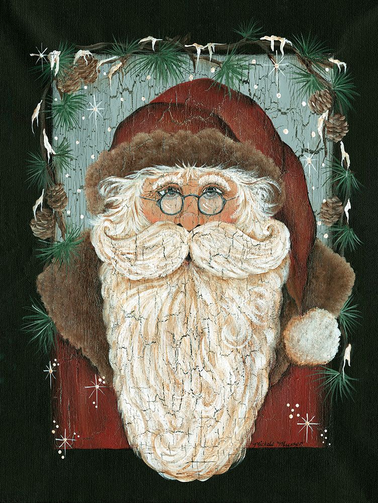 Old World St. Nick art print by Michele Musser for $57.95 CAD