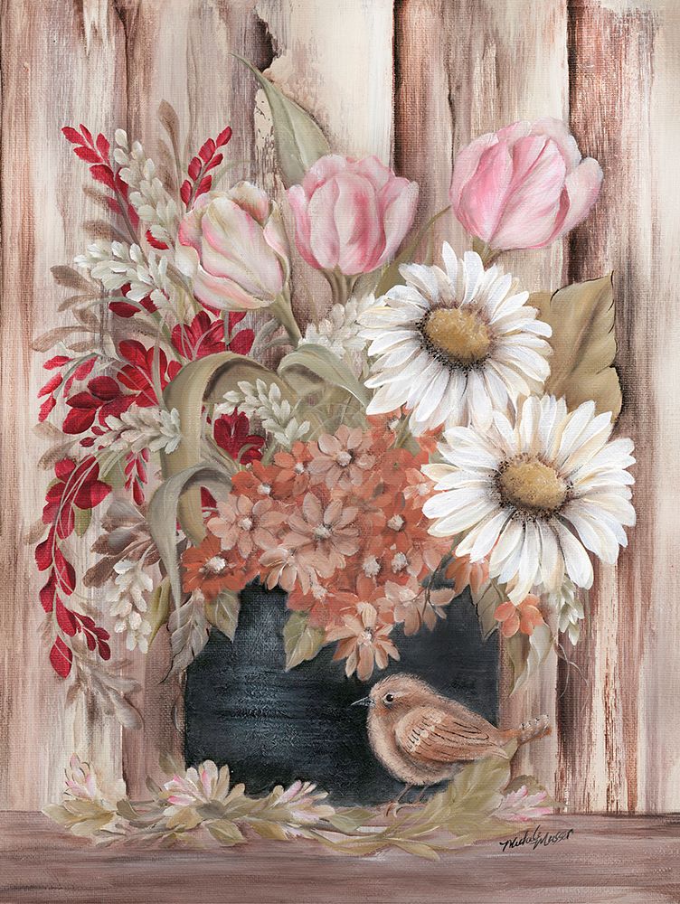 Blossoms art print by Michele Musser for $57.95 CAD