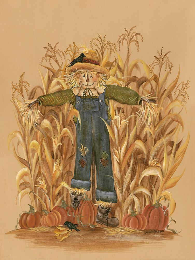 Scarecrow art print by Michele Musser for $57.95 CAD
