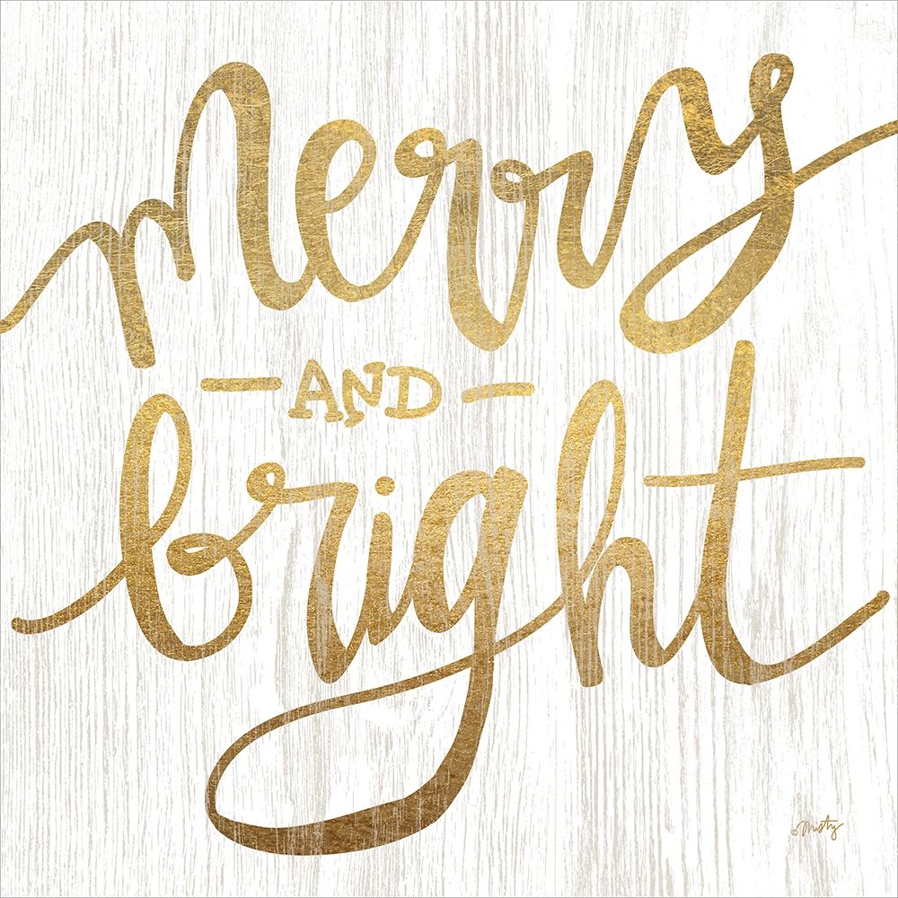 Merry and Bright art print by Misty Michelle for $57.95 CAD