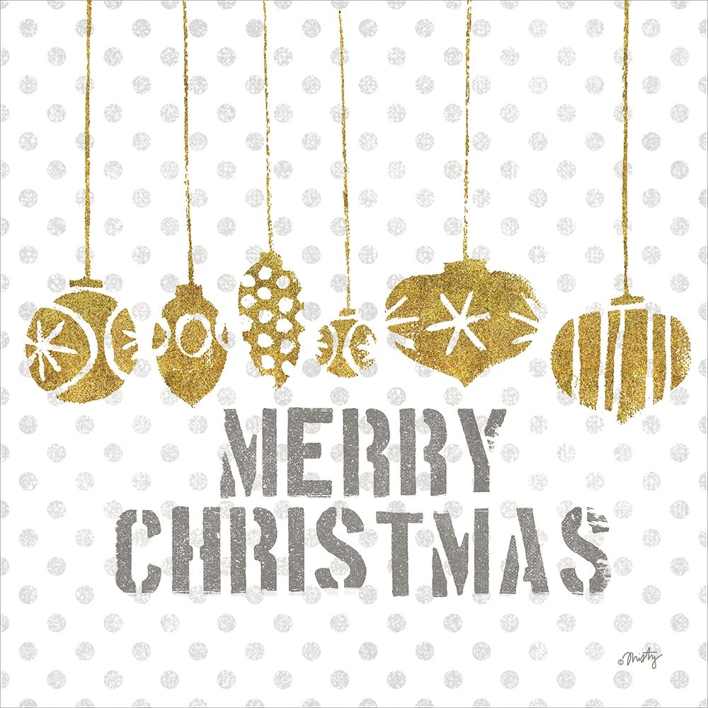 Merry Christmas art print by Misty Michelle for $57.95 CAD