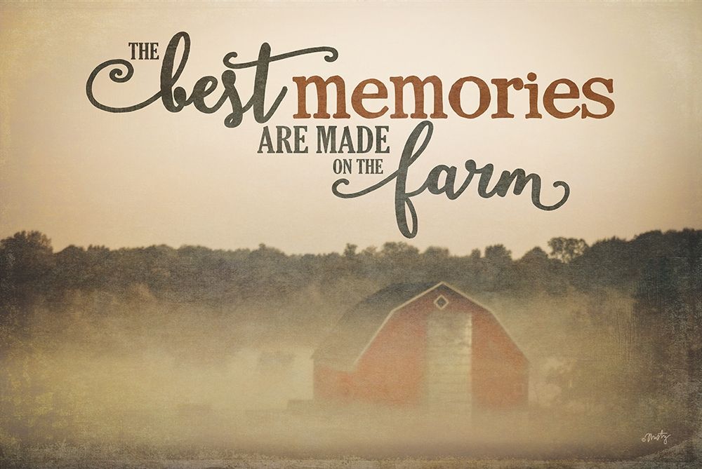 Farm Memories art print by Misty Michelle for $57.95 CAD