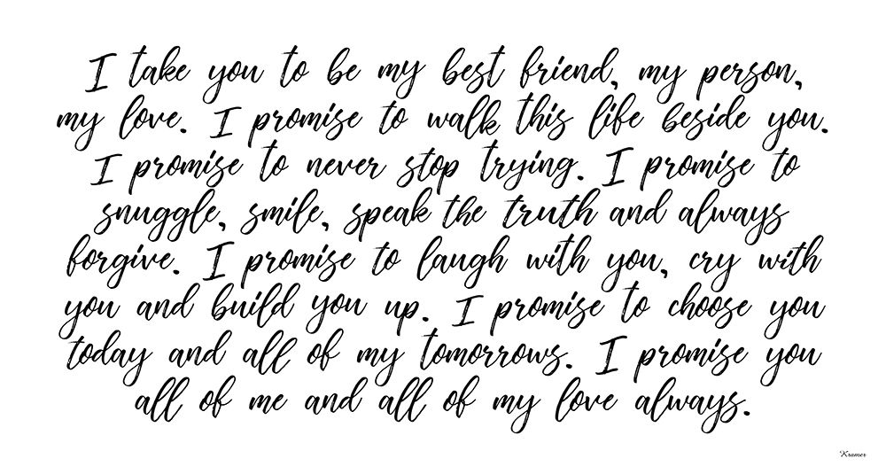 My Vow to You art print by Misty Michelle for $57.95 CAD