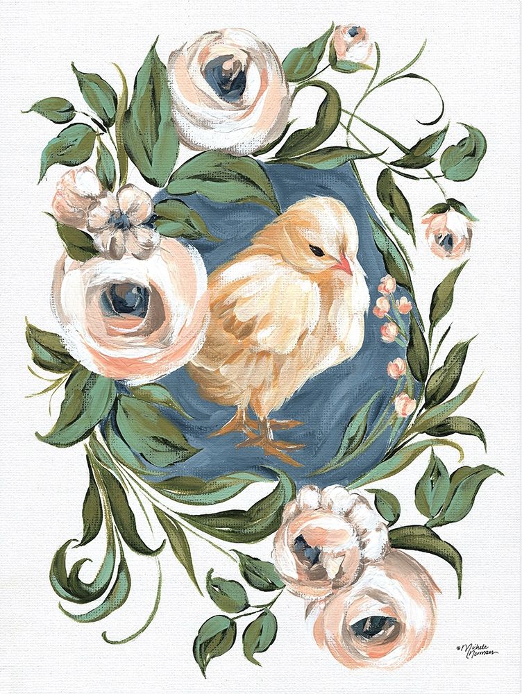 Vintage Frame Chick art print by Michelle Norman for $57.95 CAD