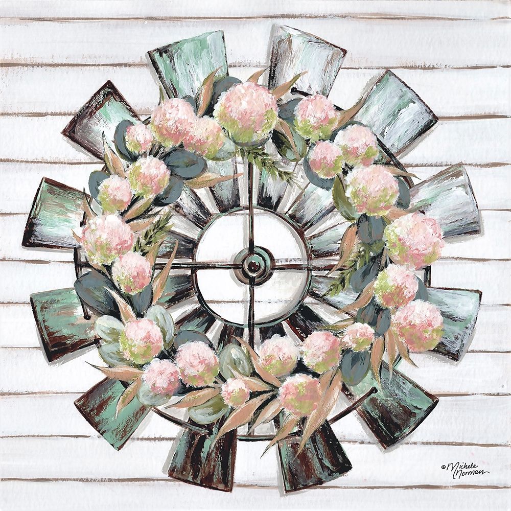 Farmhouse Florals art print by Michele Norman for $57.95 CAD