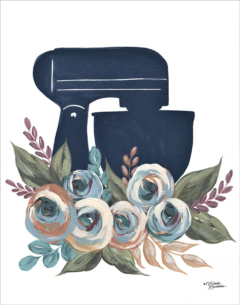 Fall Floral Kitchen art print by Michele Norman for $57.95 CAD