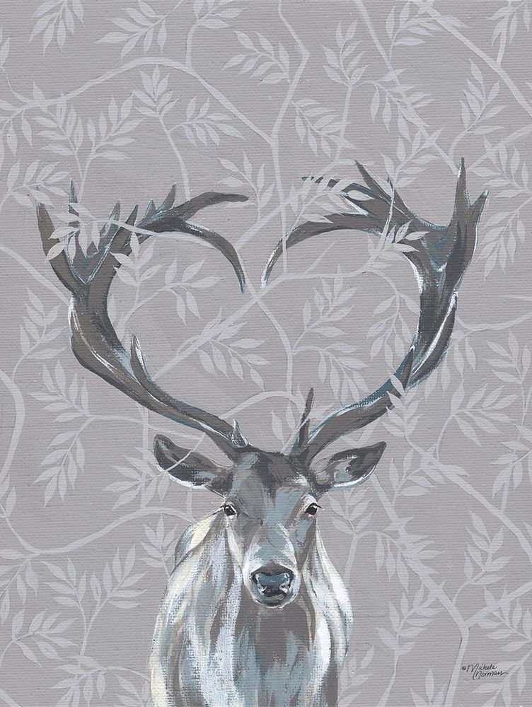 Deerly Loved art print by Michele Norman for $57.95 CAD