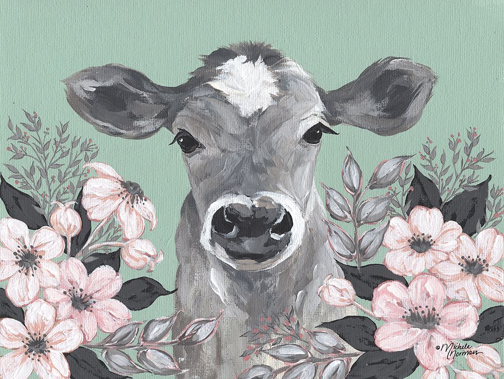 Clara in the Flowers art print by Michele Norman for $57.95 CAD