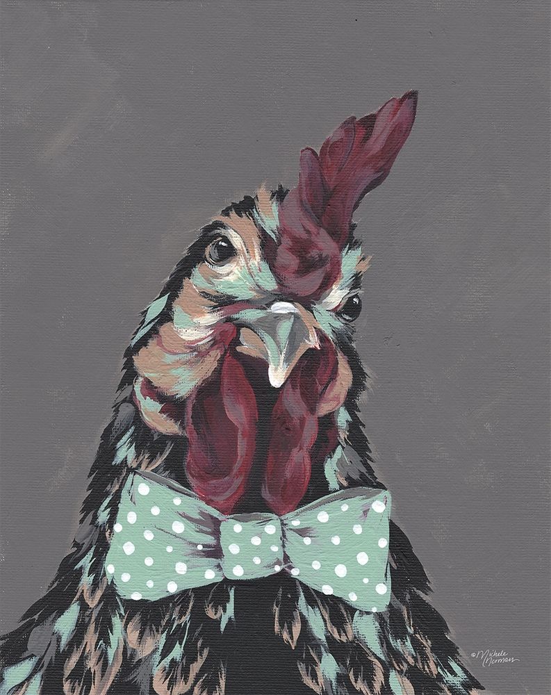 Dapper Dude art print by Michele Norman for $57.95 CAD