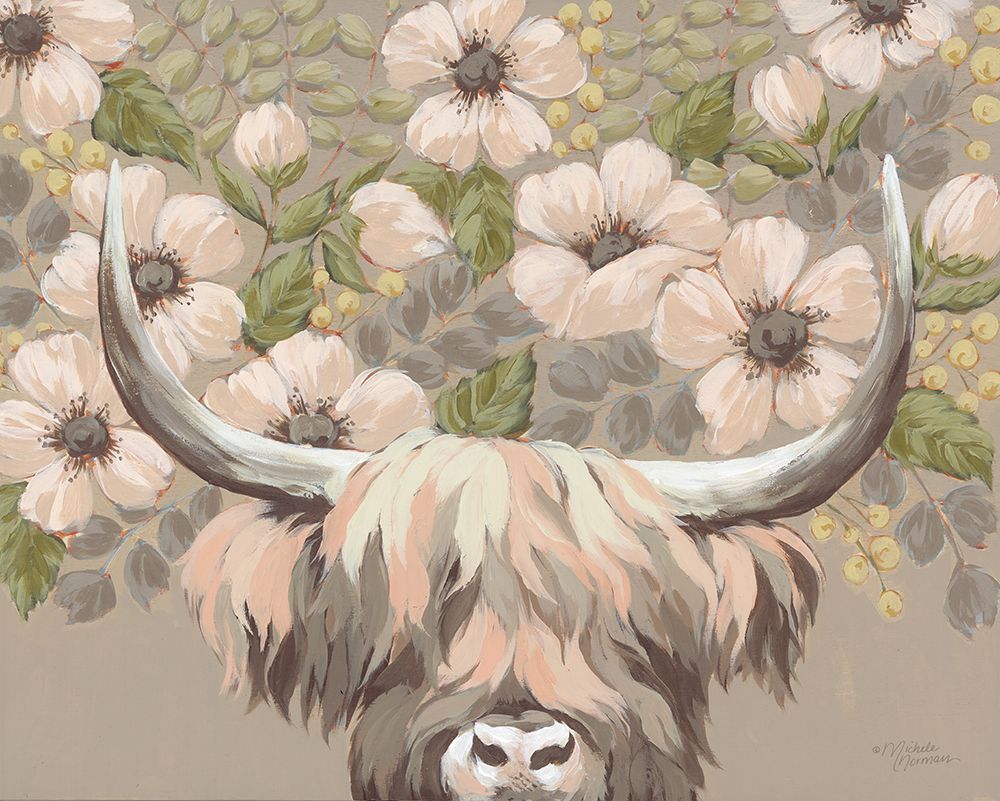 The Highland Highness art print by Michele Norman for $57.95 CAD