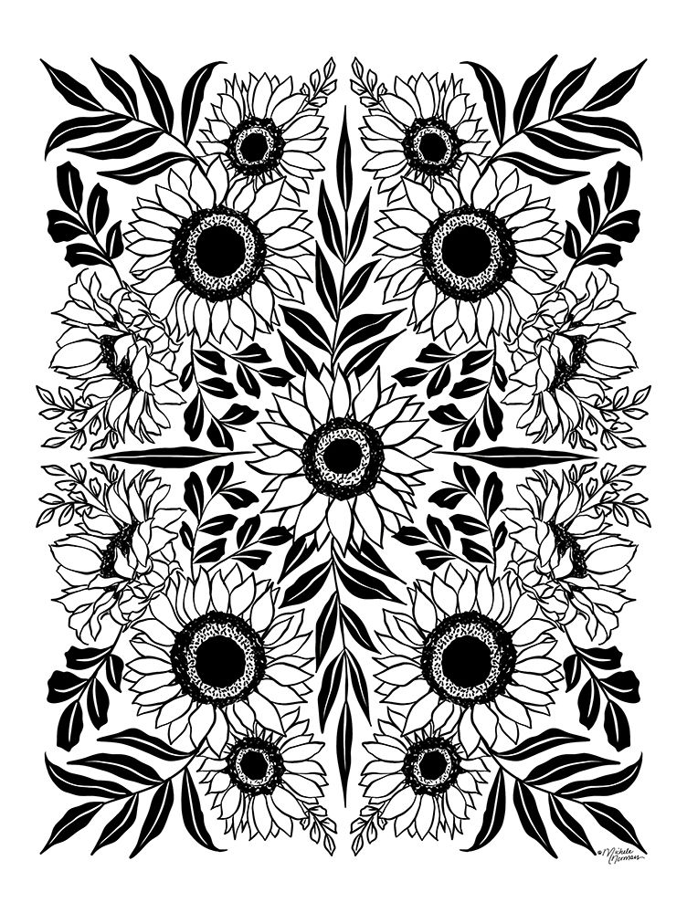 Sunflower Medley art print by Michele Norman for $57.95 CAD
