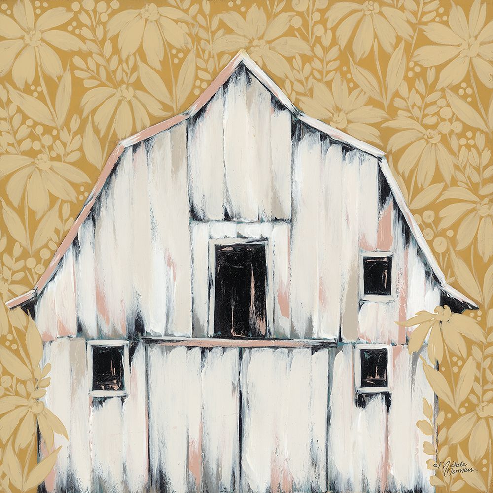 Daisies in the Barnyard art print by Michele Norman for $57.95 CAD
