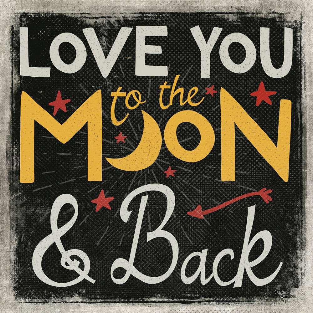 Love You art print by Mollie B. for $57.95 CAD