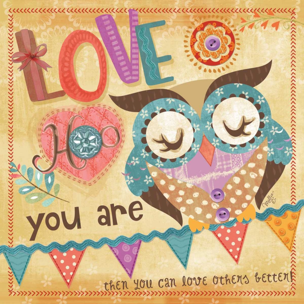 Owl art print by Mollie B. for $57.95 CAD