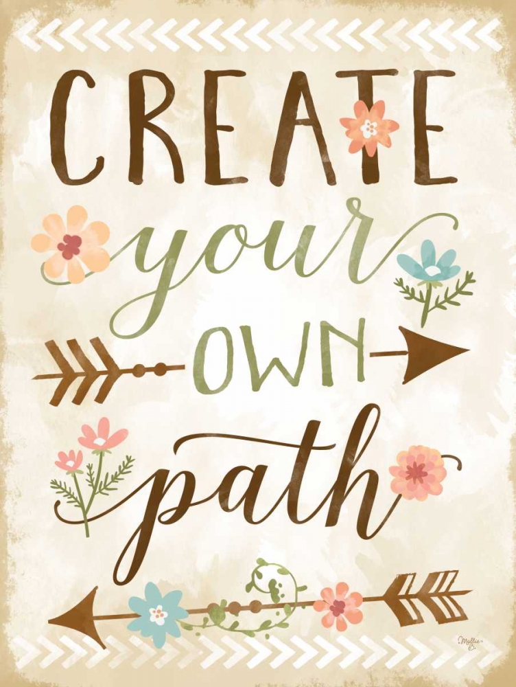 Create Your Own Path art print by Mollie B. for $57.95 CAD