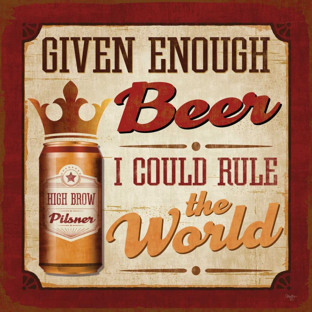 I Could Rule the World art print by Mollie B. for $57.95 CAD