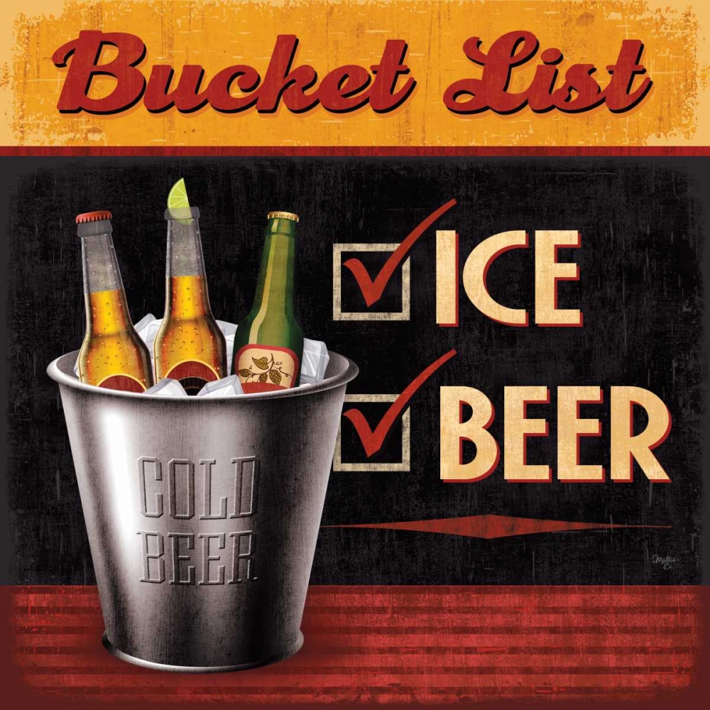 Bucket List art print by Mollie B. for $57.95 CAD