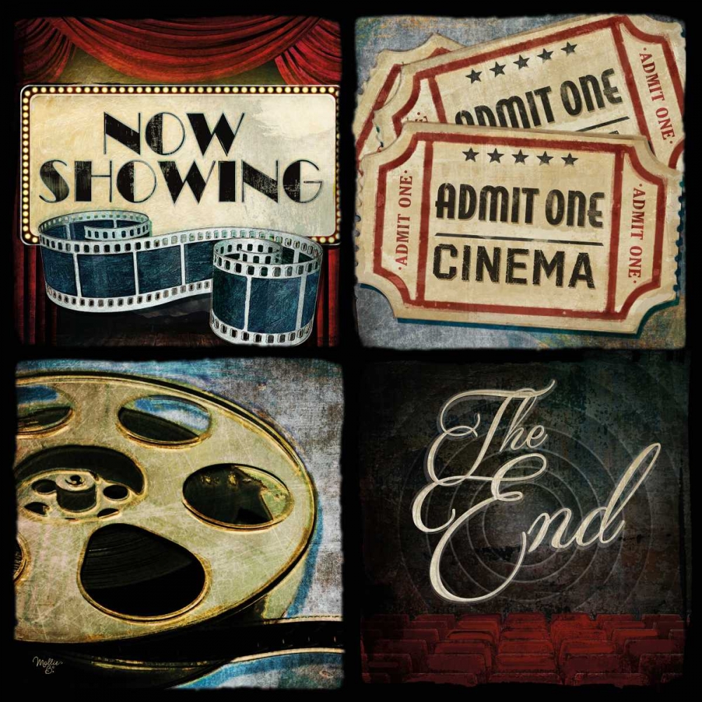 At the Movies I art print by Mollie B. for $57.95 CAD