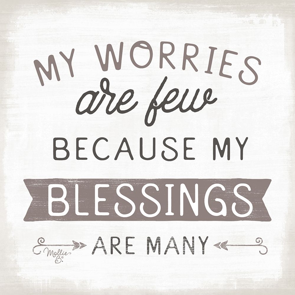 Blessings are Many art print by Mollie B. for $57.95 CAD