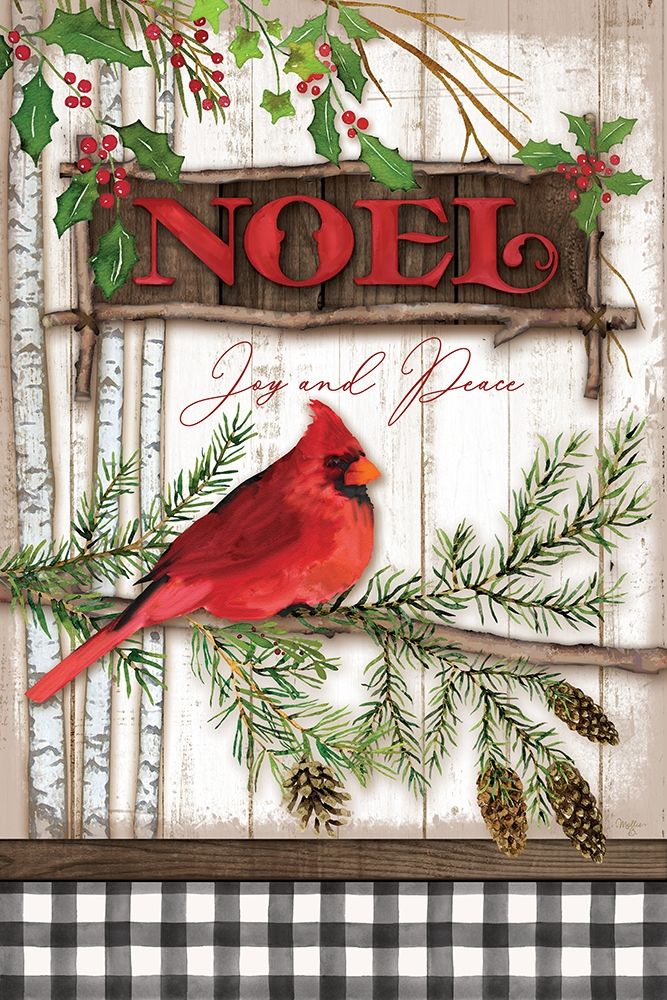 Noel Cardinal art print by Mollie B. for $57.95 CAD
