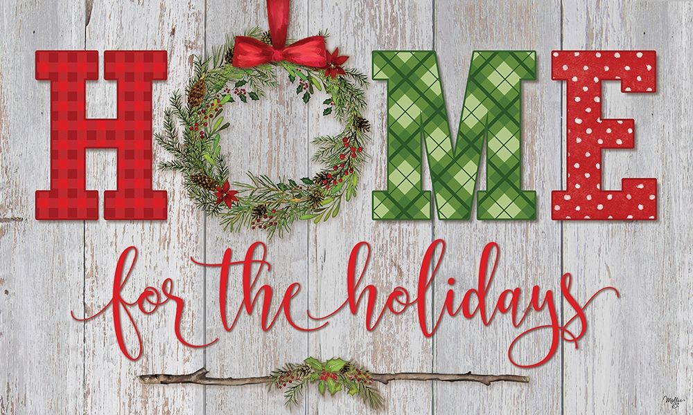 Home for the Holidays art print by Mollie B. for $57.95 CAD
