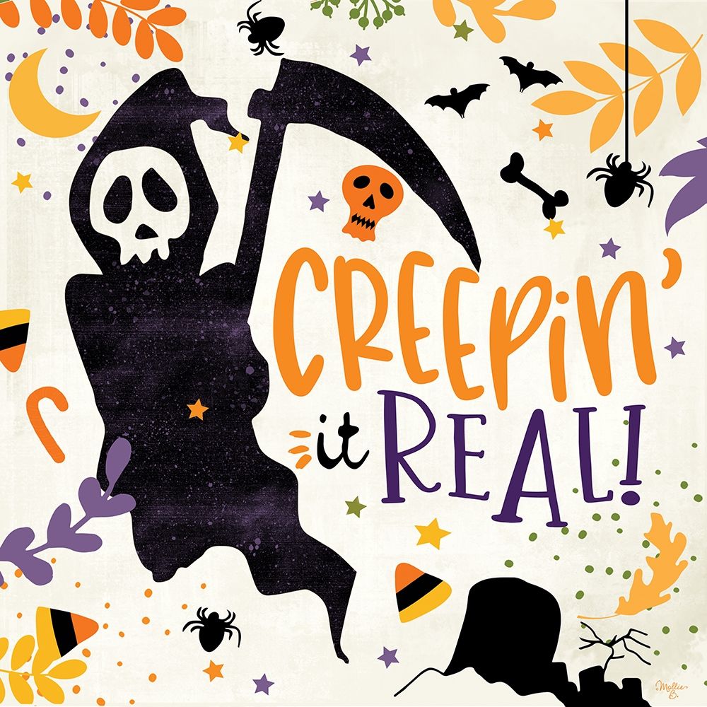 Creepin it Real! art print by Mollie B. for $57.95 CAD
