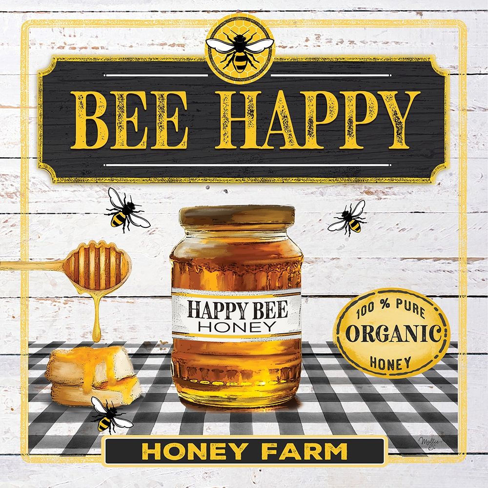 Honey art print by Mollie B. for $57.95 CAD