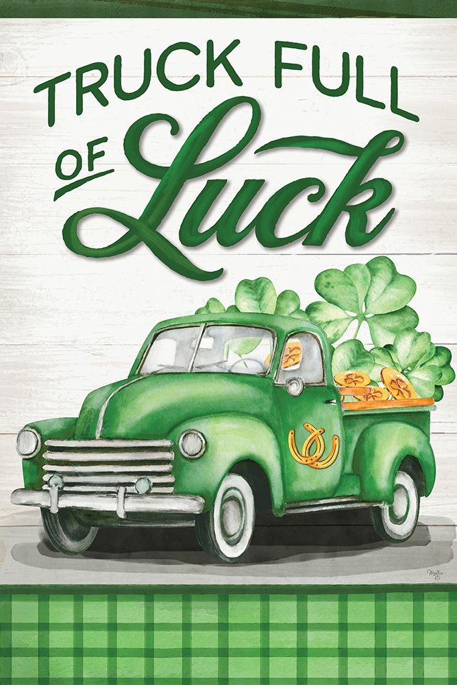 Truck Full of Luck art print by Mollie B. for $57.95 CAD