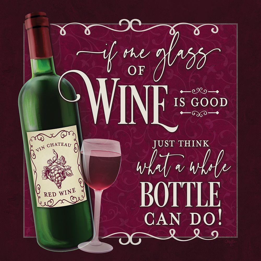 Whole Bottle art print by Mollie B. for $57.95 CAD