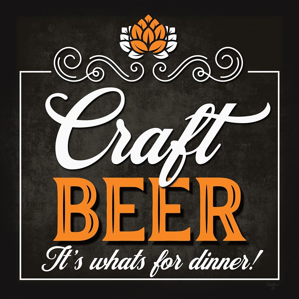 Craft Beer art print by Mollie B. for $57.95 CAD