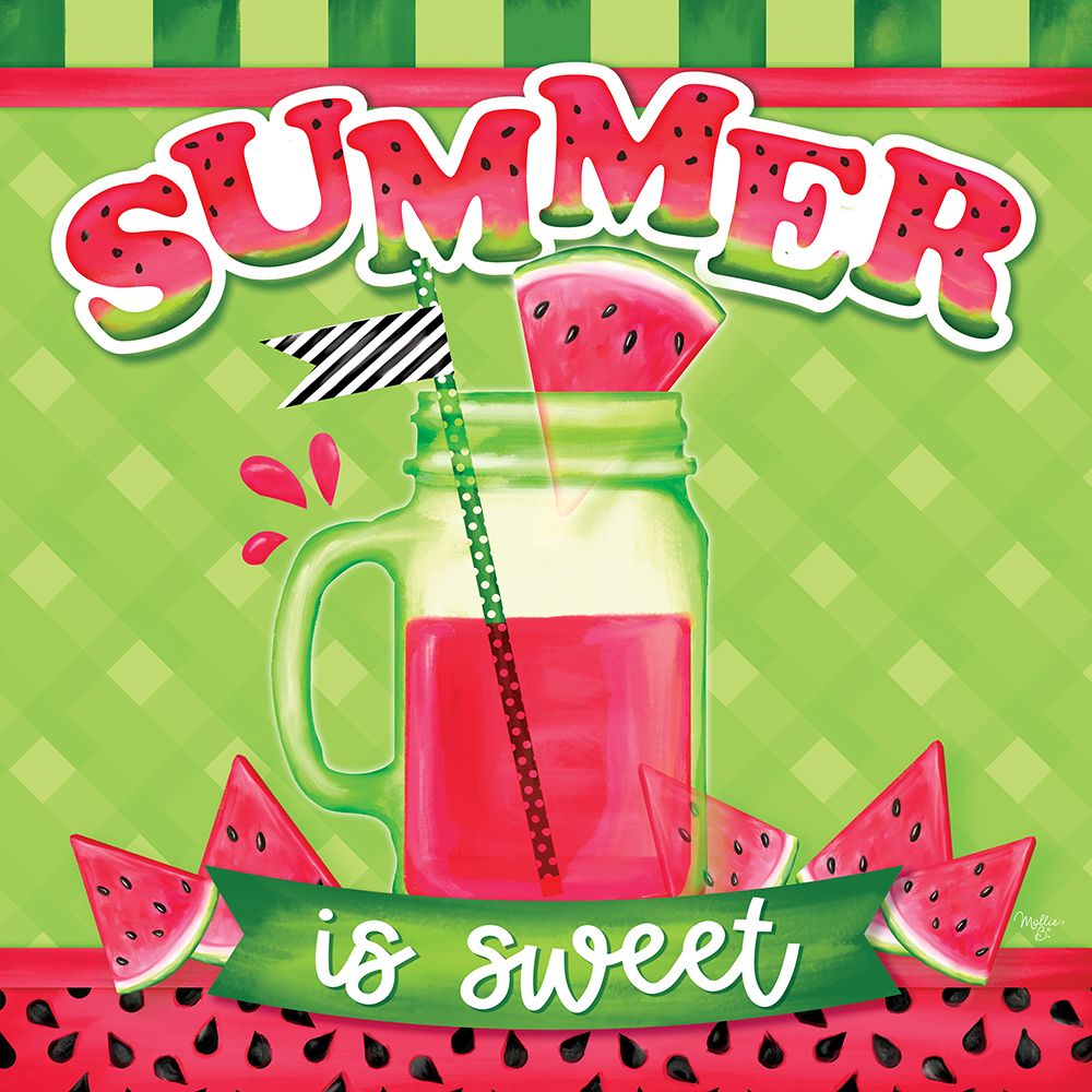Summer is Sweet art print by Mollie B. for $57.95 CAD