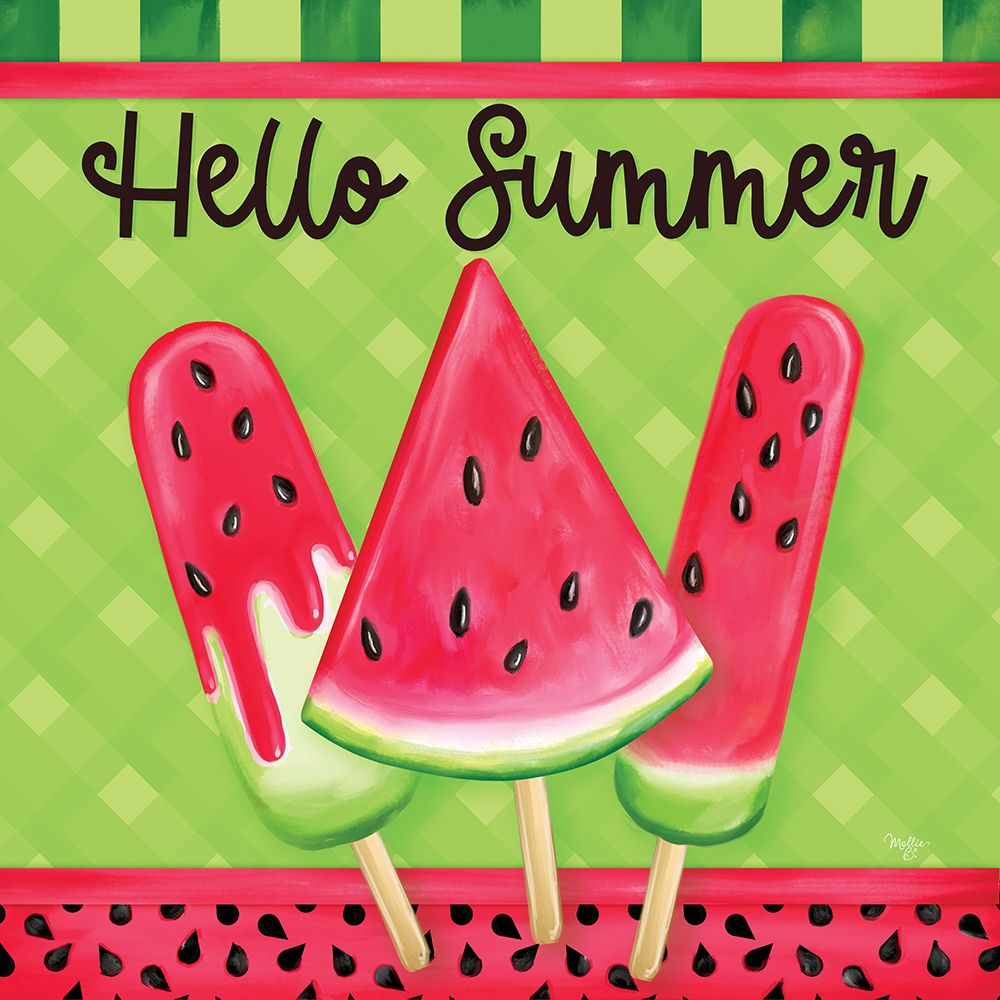 Hello Summer art print by Mollie B. for $57.95 CAD