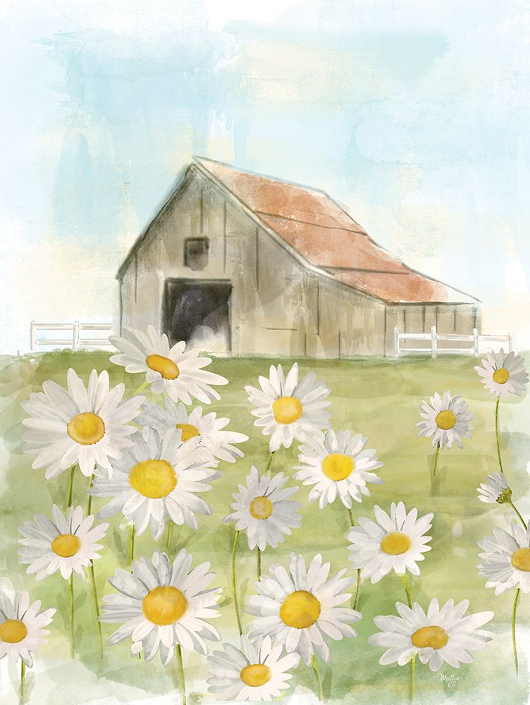 Field of Daisies art print by Mollie B. for $57.95 CAD