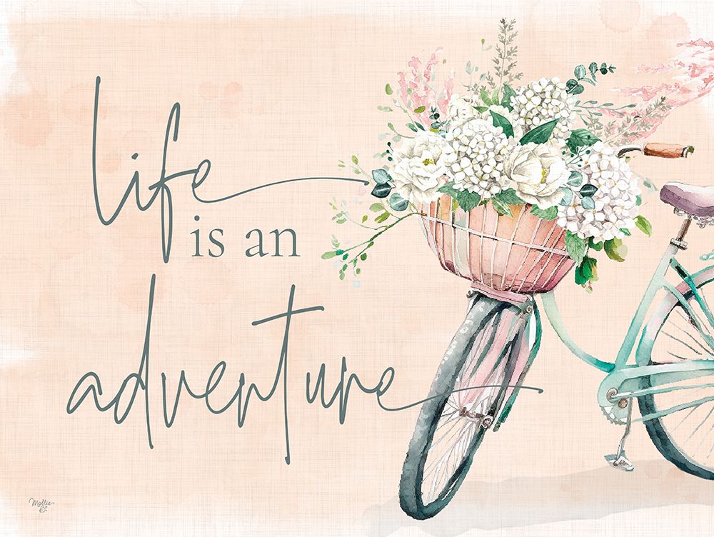 Life is an Adventure art print by Mollie B. for $57.95 CAD