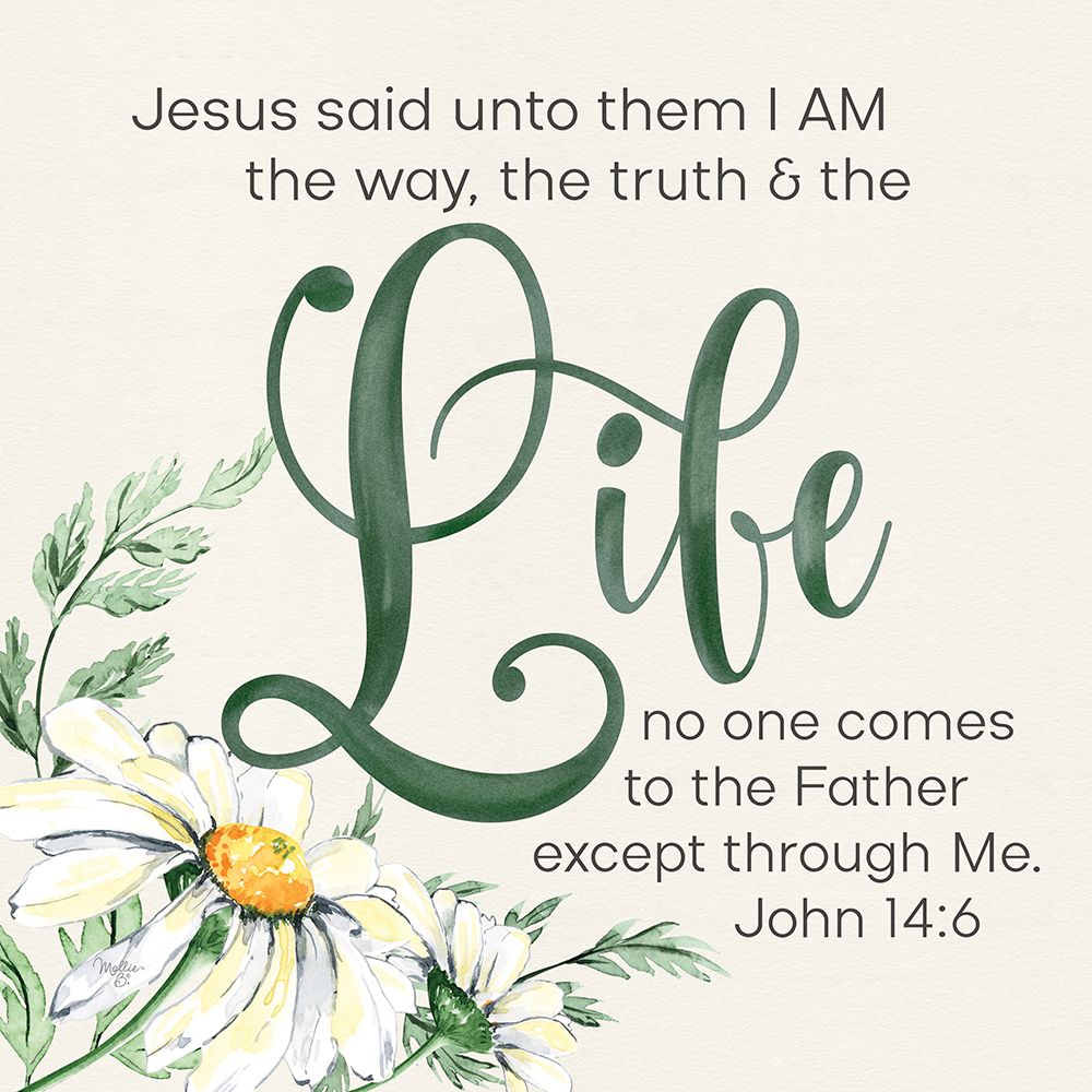 I Am the Life art print by Mollie B. for $57.95 CAD