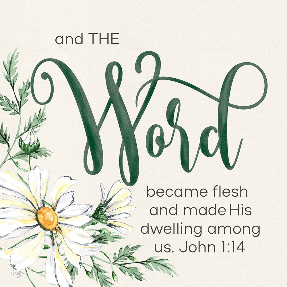 The Word art print by Mollie B. for $57.95 CAD