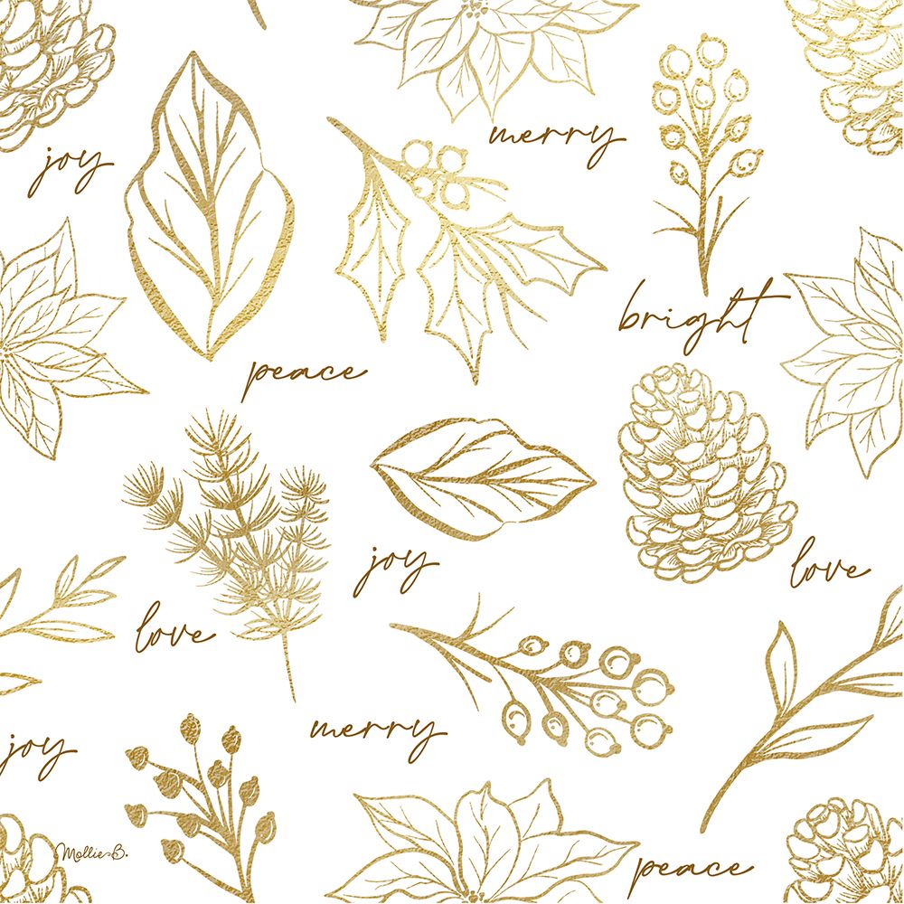 Woodland Christmas art print by Mollie B. for $57.95 CAD