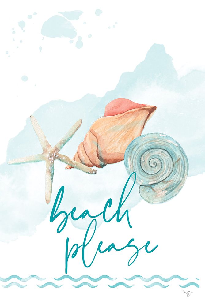 Beach Please art print by Mollie B. for $57.95 CAD