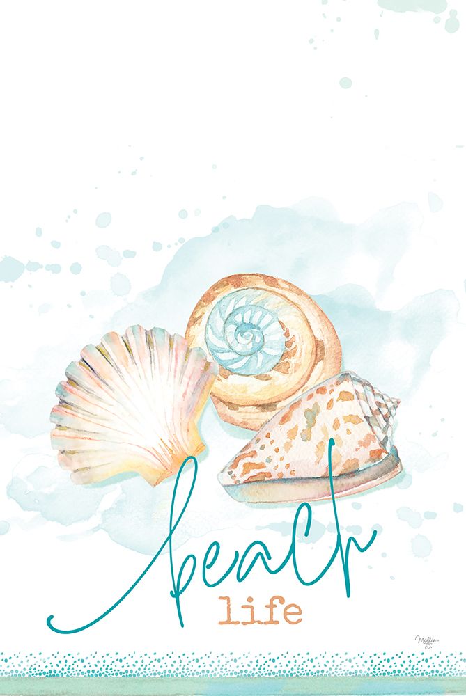 Beach Life art print by Mollie B. for $57.95 CAD