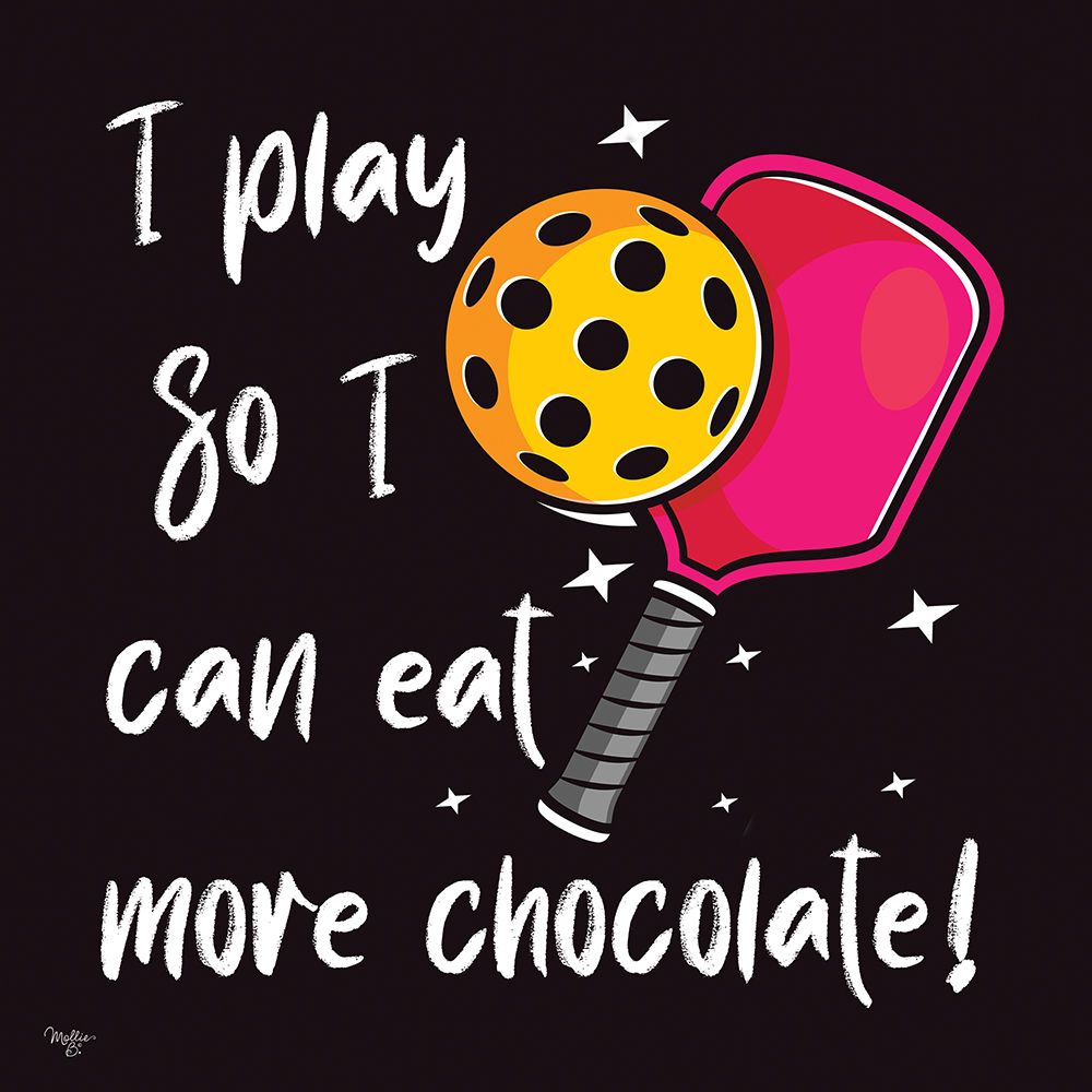 I Play Pickleball├óΓé¼┬ª art print by Mollie B. for $57.95 CAD