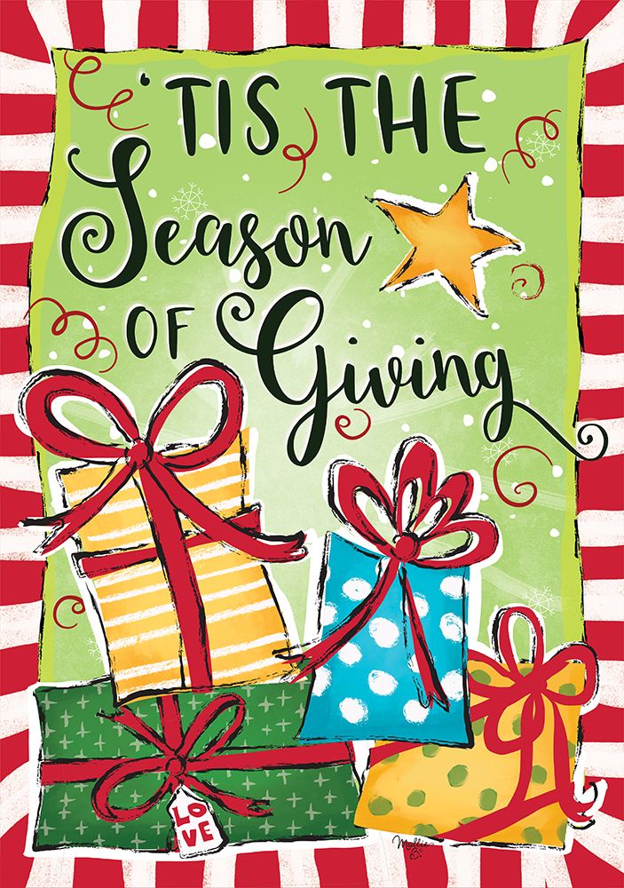 Tis the Season of Giving art print by Mollie B. for $57.95 CAD