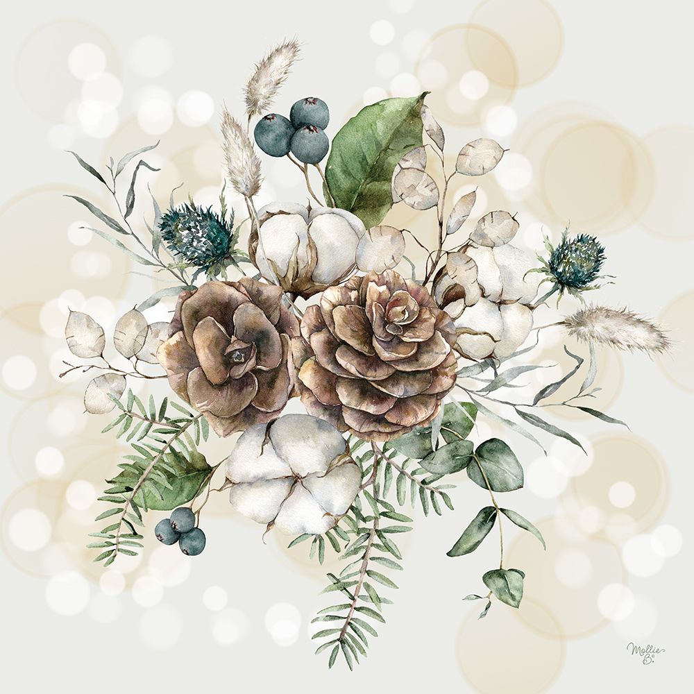 Winter Bouquet art print by Mollie B. for $57.95 CAD